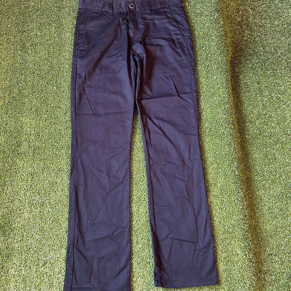 Volcom Men's Navy and Black Trousers